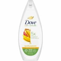 Крем-гель Dove Care Nature с маслом миндаля и манго для душа, 250мл