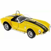 Машинка Kinsmart Shelby Cobra 427 s/c 1965 1:32 (желтая), арт. КТ5322/3