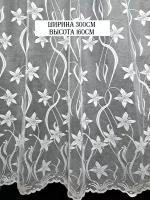 Тюль на кухню .Ширина 300см высота 160см