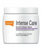 Маска кератиновая для восстановления Lolane, Lolane Intense Care Keratin Repair Mask, 200 мл