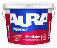 Краска белая AURA Interior Mattlatex ASP019 2.7 л