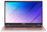 15.6" Ноутбук ASUS E510MA-BR910 1366x768, Intel Celeron N4020 1.1 ГГц, RAM 4 ГБ, DDR4, SSD 256 ГБ, Intel UHD Graphics 600, без ОС, 90NB0Q62-M005D0, розовый