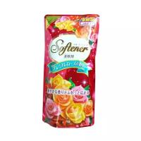 Кондиционер для белья Nihon Detergent Sweet Floral, с нежным ароматом роз, 500 мл