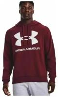 Худи Under Armour Rival Fleece Big Logo, размер LG, красный