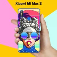 Силиконовый чехол на Xiaomi Mi Max 3 Очки / для Сяоми Ми Макс 3