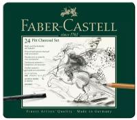 Faber-Castell Набор угольный "Pitt Charcoal", из 24 предметов