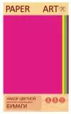 Цветная бумага бархатная самоклеющаяся Раper Art Яркие аппликации Unnika land, A4, 5 л., 5 цв