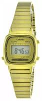 Наручные часы CASIO Collection LA670WGA-9, золотой, серый