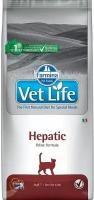 Vet Life Cat Hepatic корм для кошек при хронической печеночной недостаточности Диетический, 2 кг