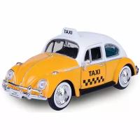 Машинка коллекционная Volkswagen Beetle Taxi Motormax 1:24