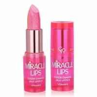 Гелевая помада для губ, меняющая цвет GOLDEN ROSE Miracle Lips Color Change Jelly Lipstick 101