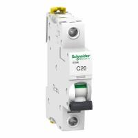 Автоматический выключатель Schneider Electric Acti9 iC60N 1P, C, 20A