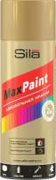 Краска универсальная SILA Home MaxPaint золотой металлик 0,52 л