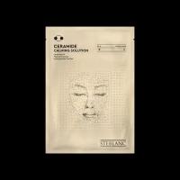 Тканевая крем маска для лица успокаивающая с церамидами «STEBLANC»