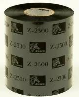 Риббон Zebra 2300 European 110 мм x 900 м, OUT, Wax, 1", Красящая лента Воск Zebra 2300 110/900, черный - 1 шт