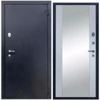 Дверь входная металлическая DIVA 510 Зеркало 2050х960 Правая Титан - Д15 Силк маус, тепло-шумоизоляция, антикоррозийная защита для квартиры и дома