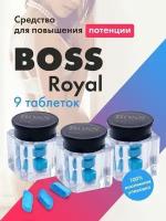 Возбуждающее средство Boss Royal Viagra, Босс Роял Виагра 9 таблеток