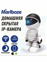 Беспроводная WiFi камера видеонаблюдения в форме космоновта /умная камера с обзором 355 + ночной съемкой + датчиком движения + аудио связью