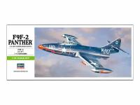 Hasegawa H-B12 Американский палубный истребитель F9F-2 Panther (1:72) Модель для сборки