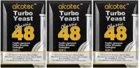 Дрожжи Alcotec Turbo 48 Classic, 3х130 гр (Дрожжи Алкотек Турбо 48 Классик, 3 штуки в комплекте)