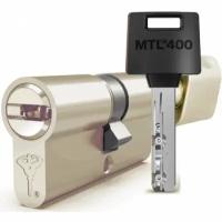 Цилиндр Mul-t-lock MTL-400 с перекодировкой (4+1+1)кл. 76 ТФ (33x43Тмм), латунь, ключ-вертушка, флажок