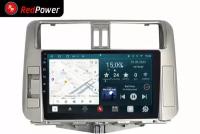 Автомагнитола c 2K экраном RedPower 71065S Slim для Toyota Land Cruiser Prado 150 (09.2009-10.2013) 9 дюймов