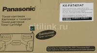 Картридж PANASONIC KX-FAT421A7, черный / KX-FAT421A7