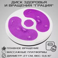 Диск здоровья с массажной платформой STRONG BODY (диск вращения Грация)