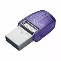 USB-накопитель 64GB Kingston DataTraveler microDuo 3C OTG USB Flash USB 3.2 Gen 1/Type C