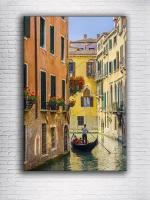 Картина/Картина на холсте/Картина на холсте для интерьера/ Картина на стену/ Картина в подарок для дома/- Венеция город 40х60