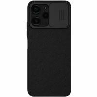 Накладка Nillkin Cam Shield пластиковая для Xiaomi Redmi 12 4G / 12 5G / Redmi Note 12R 5G / Xiaomi Poco M6 Pro Black (черная)