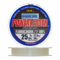 Флюорокарбон Duel Hardcore Powerleader FC Fluorocarbon 100% #7 0,435мм 50м (clear)