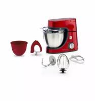 Кухонный комбайн Moulinex QA530G10 Masterchef Gourmet, 1100 Вт, красный/черный