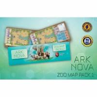 Дополнение к игре Feuerland Ark Nova Zoo Map Pack 1 (Арк Нова. Набор зоопарков 1)