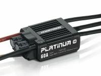 Бесколлекторный регулятор Hobbywing Platinum 60A-V4, 60A-80A, Aircraft, Heli