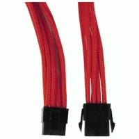 Удлинитель GELID Solutions 8-pin на 6+2-pin PCI-E, 30см, индивидуальная оплетка, красный CA-8P-08