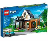 LEGO City 60398 Семейный дом и электромобиль