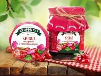 Варенье из кизила с лепестками роз, 310г, Царство Ароматов