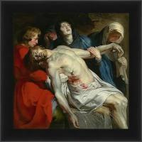 Плакат, постер на бумаге The Entombment. Питер Пауль Рубенс. Размер 21 х 30 см