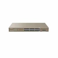 Коммутатор TENDA 24PORT 2SFP POE G3326P-24-410W IP-COM