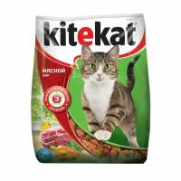 Сухой корм KiteKat "Мясной пир" для кошек, 350г