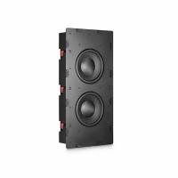 Встраиваемый сабвуфер MK Sound IW28S, белый, гриль квадр, в корпусе