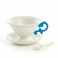 Чайная пара Seletti I-Wares I-Tea Blue 09858 AZZ