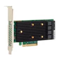 Broadcom/LSI 9400-16i (05-50008-00) (PCI-E 3.1 x8, LP, Internal) Tri-Mode SAS/SATA/PCIe(NVMe) 12G, 16port (4*int SFF8643), 1 year