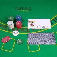 Набор для покера Sima Land (карты 54 шт, фишки 60 шт с номин.)