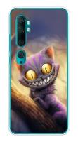 Силиконовый чехол на Xiaomi Mi Note 10/Mi Note 10 Pro / Сяоми Ми Нот 10/Ми Нот 10 Про Cheshire Cat