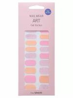 Наклейки для ногтей 01, Nail Wear Art Gel Sticker 01, THE SAEM, 8806164171554