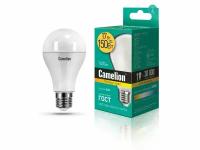 Лампа CAMELION Е27 17Вт 3000K 1470Лм LED17-A65/830/E27 12308, светодиодная, теплый белый, груша