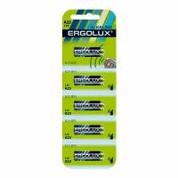 Батарейки алкалиновые 12296 Ergolux 23А 55mAh 12v 5шт