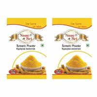 Куркума молотая 2 шт по 100 гр Turmeric powder Нано Шри (Nano Sri) (Индия)